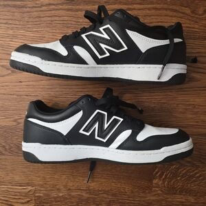 New Balance 480 Black Athletic Shoes